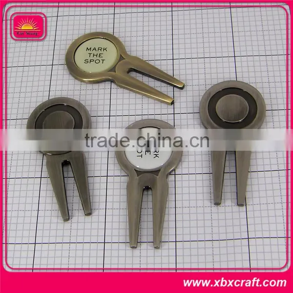 Custom Metal/plastic Sports Golf Divot Tool for Gift photo-2