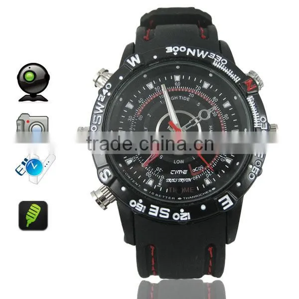 With Fashion Design and 4GB Memory Multifunctional 720 x 480P Hidden Camera Wrist Watch photo-2