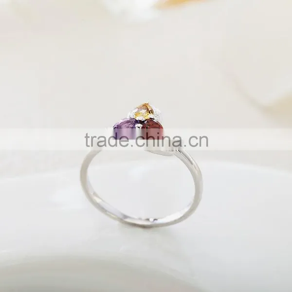Beautiful Colorful 925 Silver Ring. Woman Silver Ring. Tourmaline Ring With 925 Silver photo-2