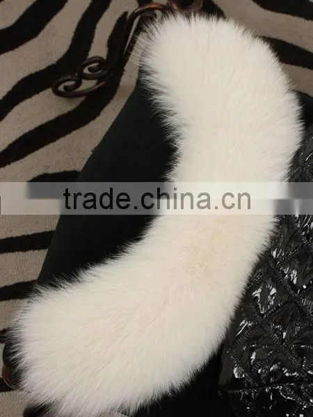White Women Fox Fur Collar for Coat Popular in 2015 photo-5