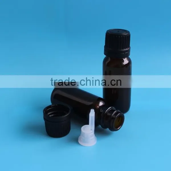 High Quality Factory Sale Glass Bottle With Plastic Cap, Glass Bottle Wholesale photo-2