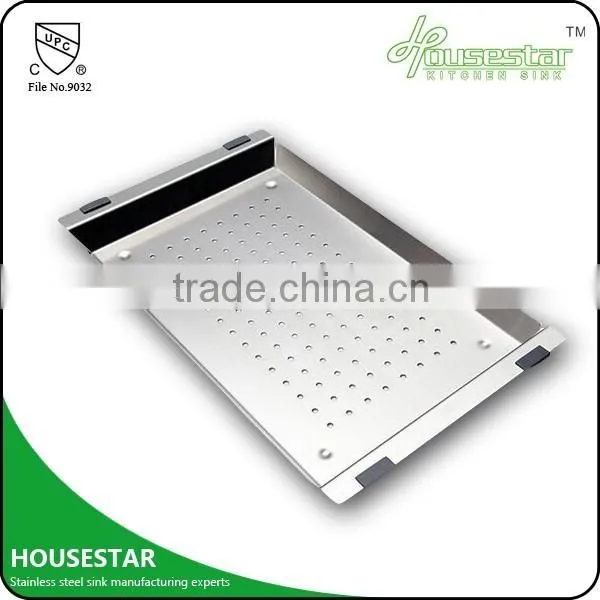 China Manufacture New Style Housestar Kitchen Sink Factory Price Stainless Steel Colander Made in China Sink Colander photo-3
