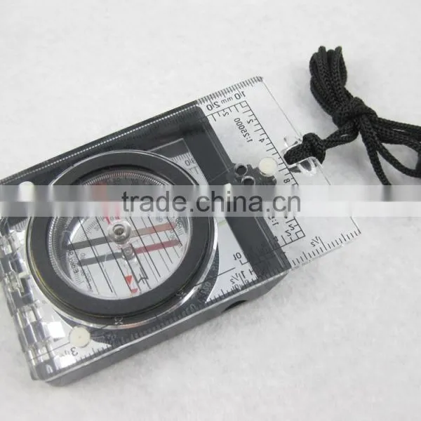 Map Mirror Compass With Built in Clinometer/Transparent Camping Map Compass Quality Choice photo-6