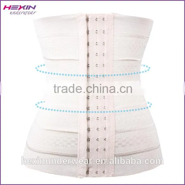 In Stock Item Women Nude Elastic Hook Eyes Latex Wasit Cincher Corsets photo-2