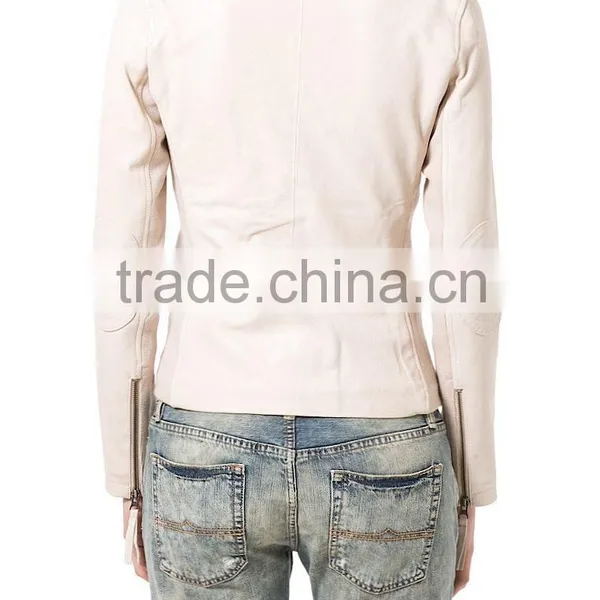 Cheap Price Ladies Leather Jacket photo-2