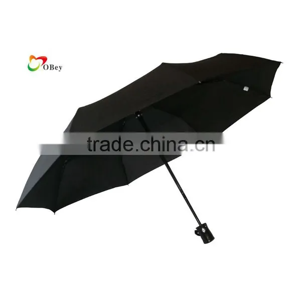 21"*8K Wind-resistant Auto Open and Close 3 Folding Umbrella photo-4