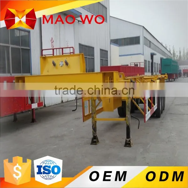 2016 Hot Skeleton Semi Trailer Used Container Chassis Sale Quality Choice photo-2