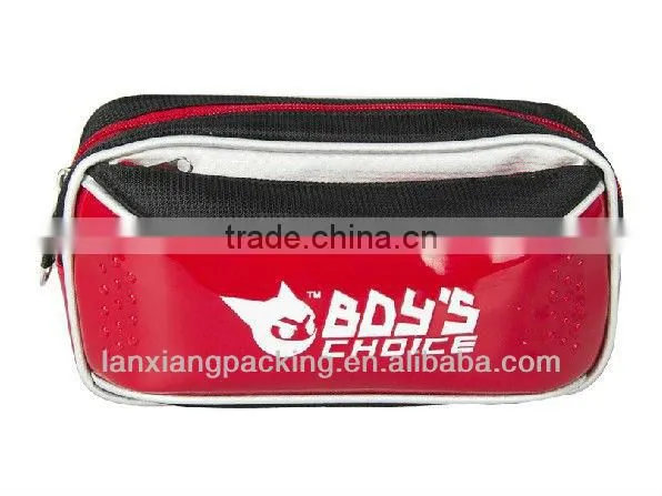 Clear Cotton Zipper Stand Pouch