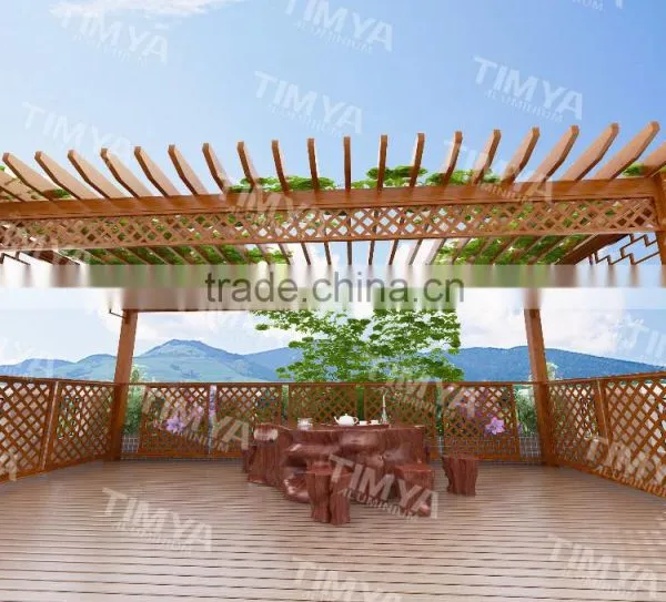 2016 High Quality Outdoor Modern Garden Furniture Pergola Metal photo-2