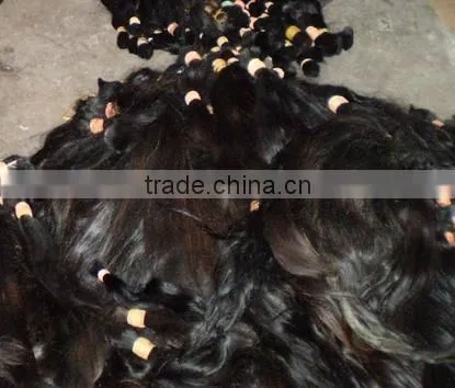 Top Quality Real Human Hair Bulk Brazilian Hair Braids Human Remy Hair Bulk Hair Extenson