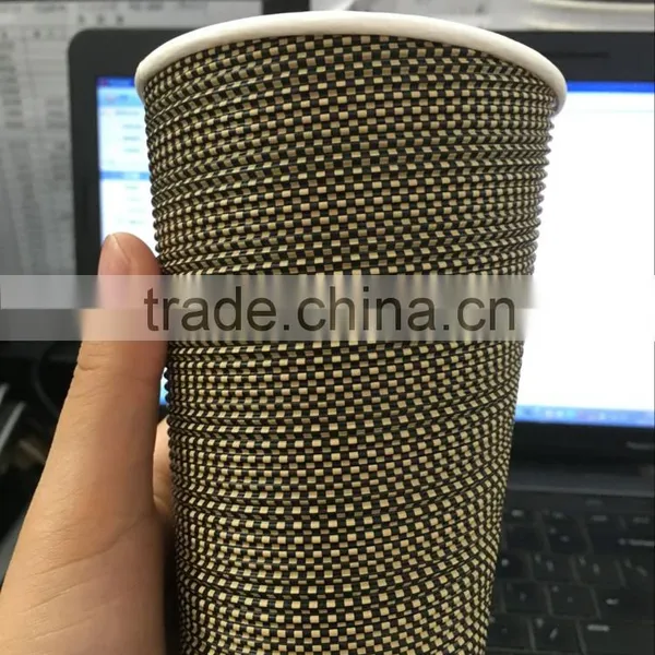 2016 Self Design Logo Colorful Printed Disposable Paper Coffee Cup Hot/Cold Paper Cups Wholesale photo-2