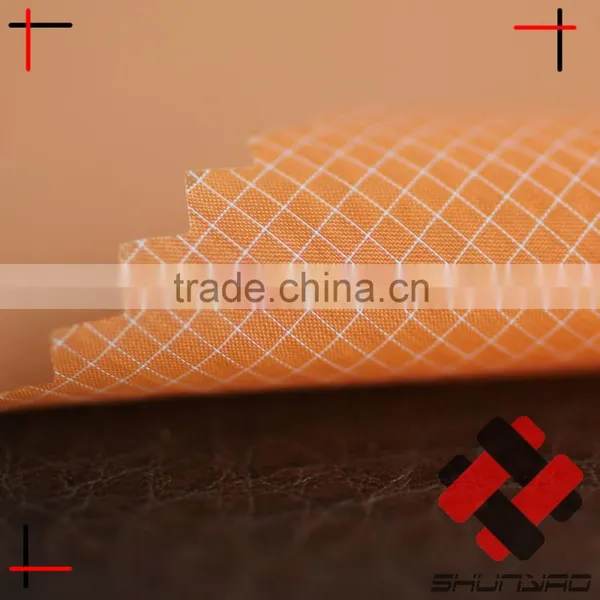 Polyester Nylon Mixed 20D Ripstop Taffeta Fabric for Down Wear