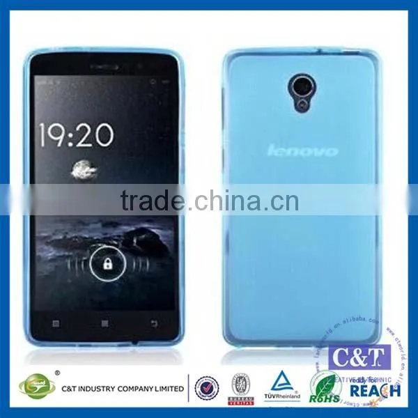 C&T High Quality Wholesale Transparent Soft Slim Tpu Case for Lenovo Vibe s1 photo-2