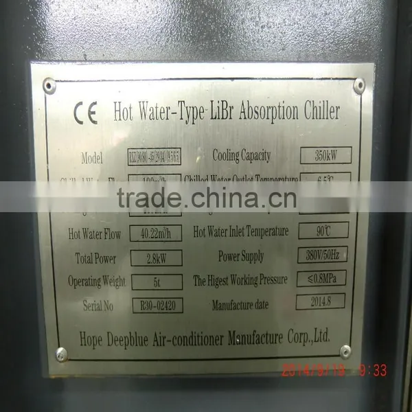 Heat Source Water Fired Chiller photo-4