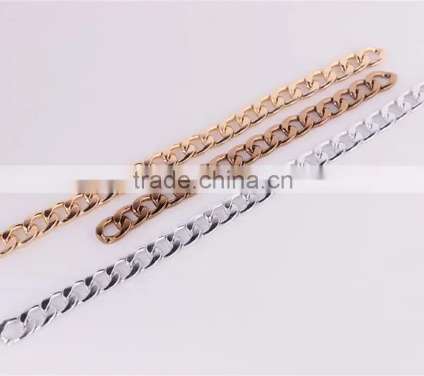 Handbag Hardware Accessories Metal Oval Chain,Decorative Bag Parts Metal Chain,Detachable Handbag Metal Chain photo-3