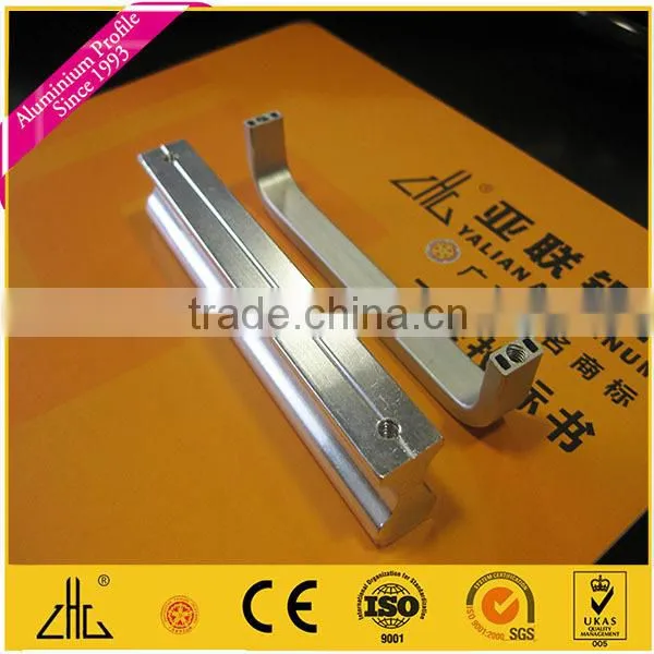 Wow!! Paint Aluminum Main Door Handle/ CNC Drilling Profile Aluminium Broom, Mop, Door Handle/ Aluminium Handle With Screw Holes photo-2