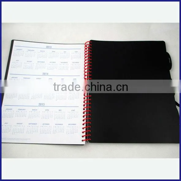 A5 Single Spiral Academic Planner Index Notebook photo-3
