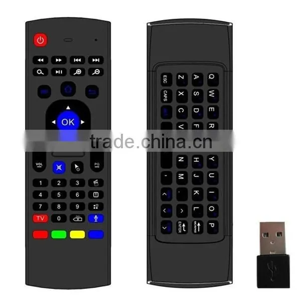 Hot Sales MX3 Fly Mouse 2.4GHz Wireless Air Mouse With Keyboard Android TV Remote Control photo-3