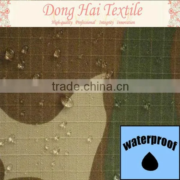 Waterproof Fabric Camouflage Fabric for Outdoor Tent