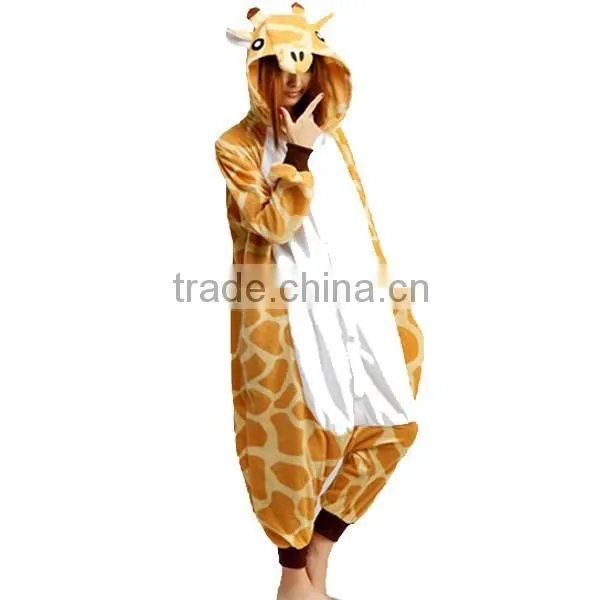 New Long Neck Animal Giraffe Adult Best Seller Full Body Party Costume photo-2