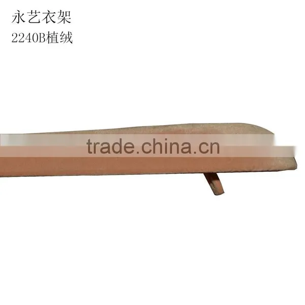 Luxury Brown Heavy Duty Bridal Wedding Dress Hanger In Flocking photo-3