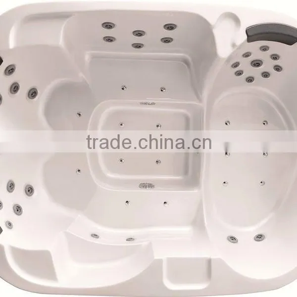 6 Person Double Whirlpool Massage Bathtubs Hot Tub photo-2