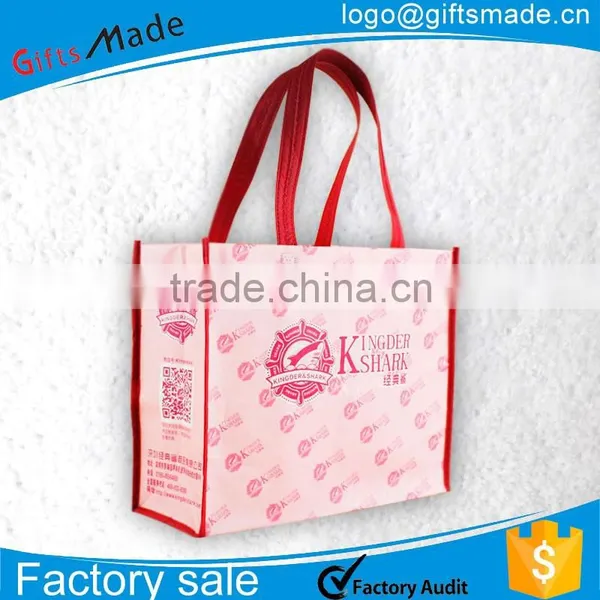 Non Woven Bags Wholesale/80 Gsm Mat Grocery Tote pp Non Woven Bags photo-5