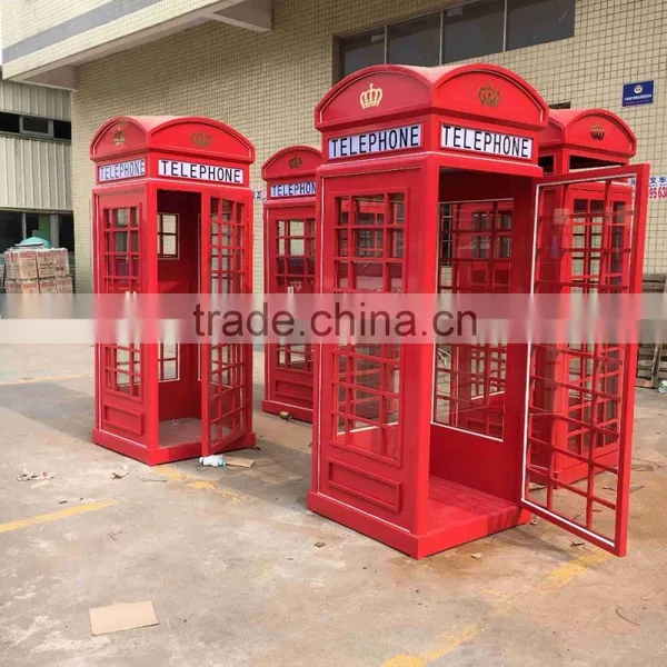 We Sell Electrolytic Plate Red Payphone Booth With Top Class Quality and Competitive Price photo-3