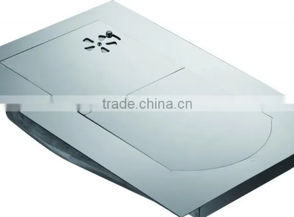 Stainless Steel 304 Customized Deep Shower Tray for RV,Yacht,Boat,Train and Public Mobile Toilet photo-2