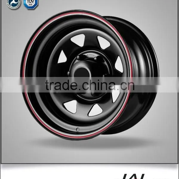 Best Quality White Eight Spokes Trailer Rim Trailer Wheel photo-2