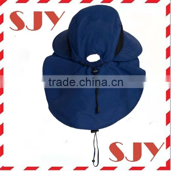 Bucket Flap Hat Wholesale Safari Bucket Hat With Flap Neck Cover photo-6