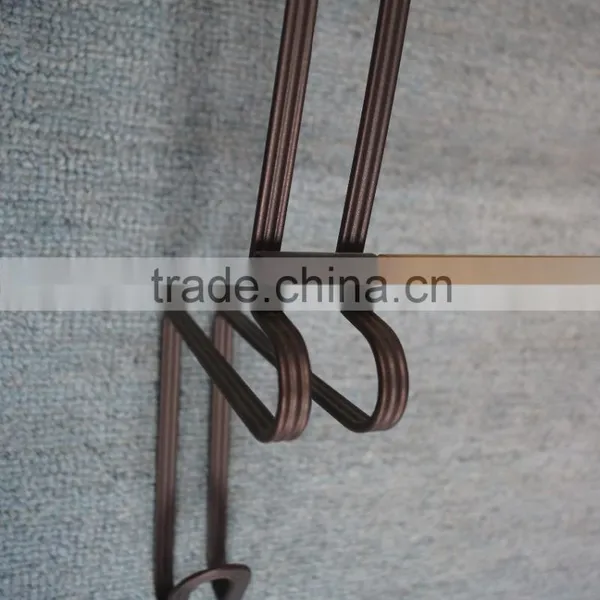 Teak Over the Door Towel Rack ORB Powder Coating Finish photo-4