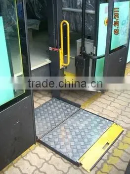 WL-STEP Series Power Hydraulic Wheelchair Lift for Bus for Passengers