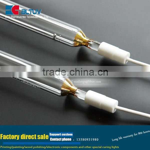 5 KW-5.6 KW Main Peak 365 nm uv Lamp Mercury Lamp High Pressure Mercury Lamp Drying Curing Lights