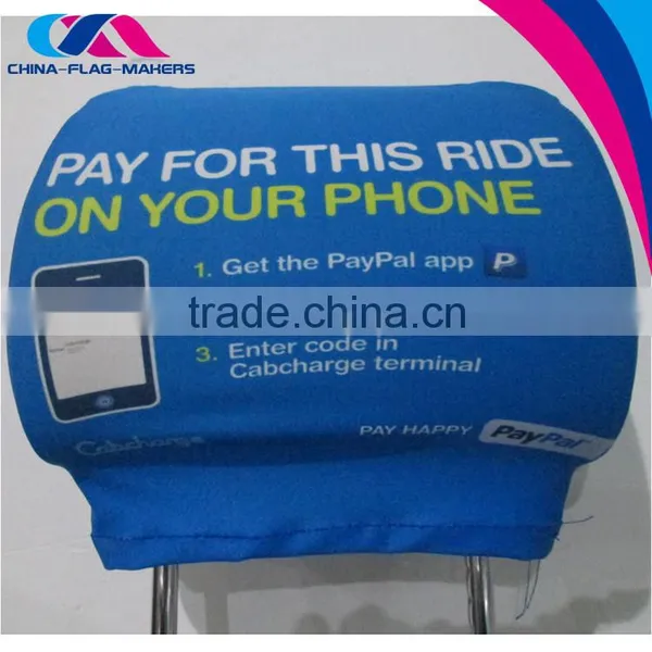 Car Headrest Cover in Seat Cover