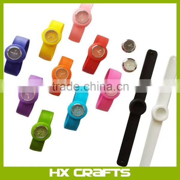 Slap on Silicone Watch Quartz Sports Watch Kid Woman Man Unisex Fashion Silicone Slap Watch photo-3