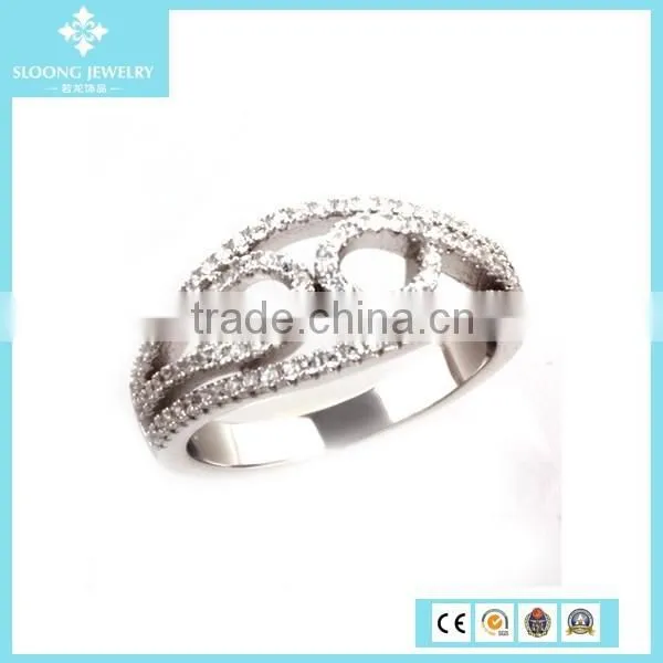 Factory Hot Wholesale Fashion Imitation Diamond Jewellery In Rings photo-3