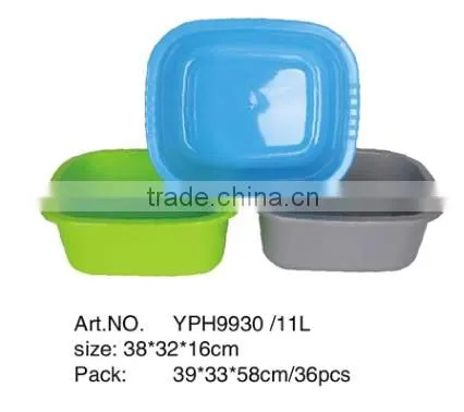 Plastic Tub ,square pp Basin,plastic Washing Basin With Pouring Spout,rectangular Tub photo-2