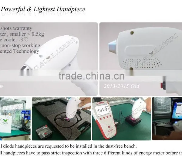 Best Professional Two Handpieces Hair Remove Beauty Machine for Sale/808nm Diode Laser photo-5