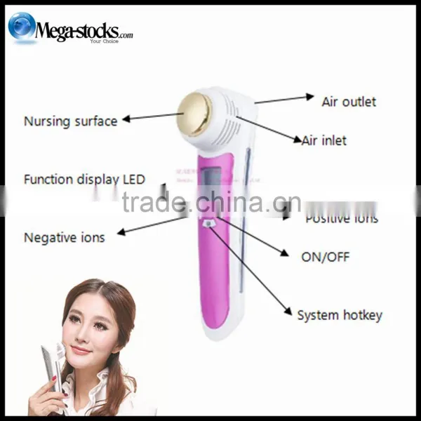 Positive Negative Ion Cold and Warm Ion Vibrational Beauty Massager Device photo-6