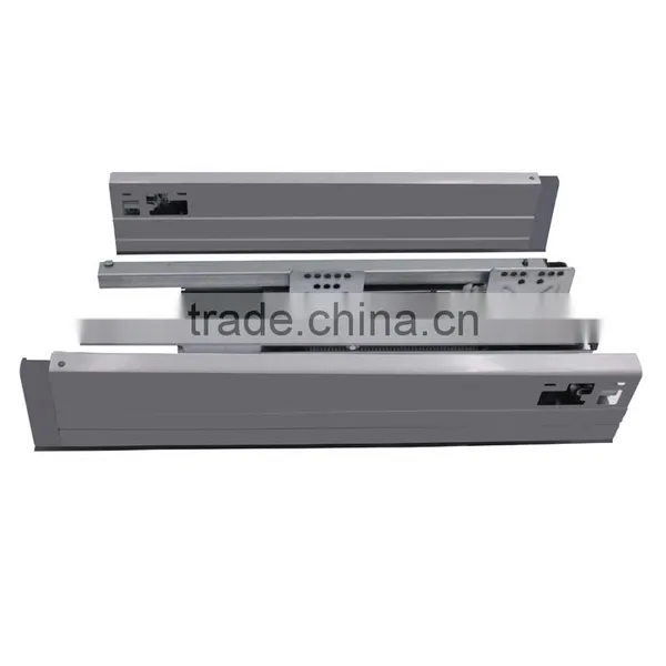 Meiliwang Innotech Stainless Steel Double-walled Quadro Telescopic Channel Drawer Slide photo-2