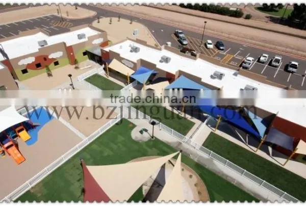 Out Door HDPE Durable and Beautiful Sun Shade Sail photo-6