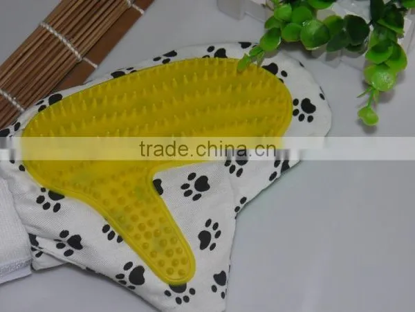 Pet Massager Tool Pet Grooming Glove photo-3