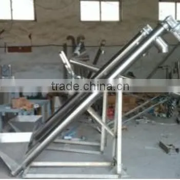 U-shape Stainless Steel Screw Conveyor Used for Food Industry, SS304 Screw Conveyor photo-2