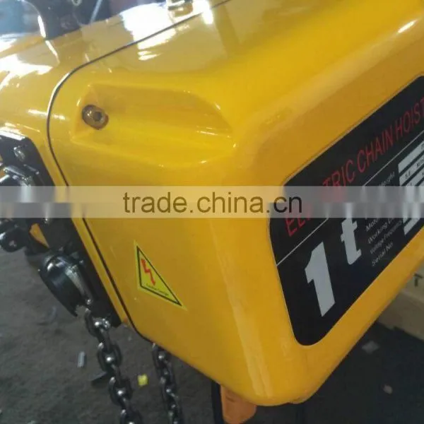 1 Ton Wireless Remote Control Electric Chain Hoist Price photo-4