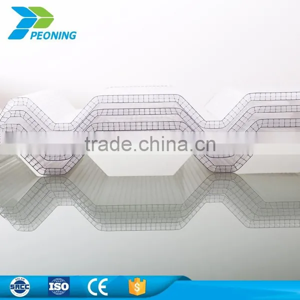 Building Material Clear Plastic Corrugated Fibreglass Roofing Sheets photo-3