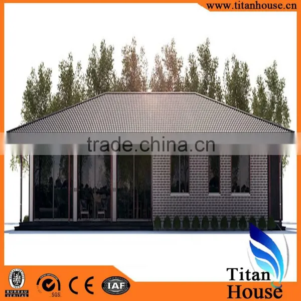 Comfortable Beautiful Modern Design Light Gauge Steel Frame Prefabricated Residential House photo-2
