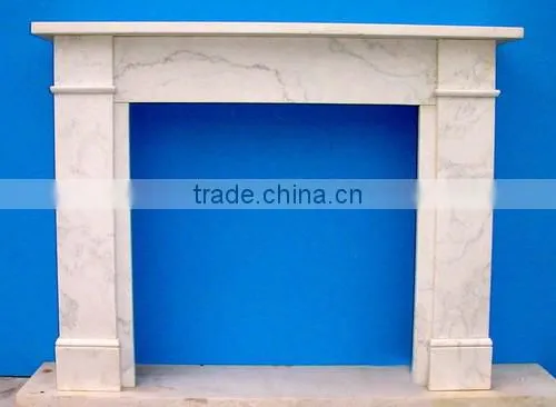 Simple Style Marble Fireplace Wholesale photo-2