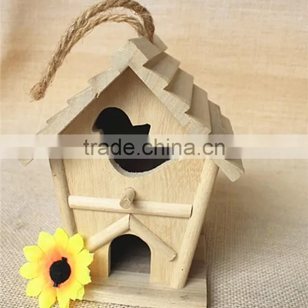 Unfinished Wooden Bird Nest and Happy Giant Adult and Kid Toys for Sale photo-2