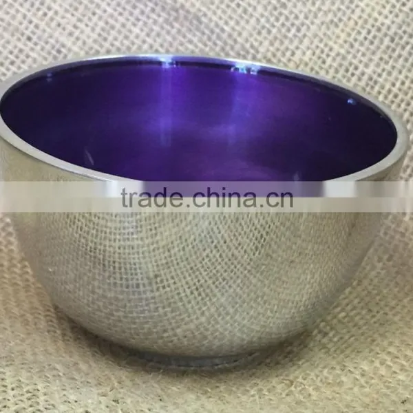 Aluminum Enamel Finished Indian Deep Bowl photo-3